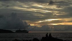 Fisherman fishing Stock Footage