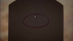 ECU, Shooting range target, Kuwait Stock Footage