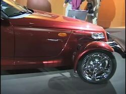 2002 Chrysler Prowler montage Stock Footage