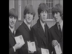 CAN636 BEATLES AWARDED MEMBER OF THE ORDER OF THE BRITISH EMPIRE (MBE) IN LONDON Instructional Video