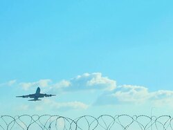 Jet Plane Takeoff Stock Footage