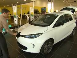 Electric Renault Zoe Car News Clip