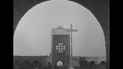 Chancellor Adolf Hitler succeeds President Paul von Hindenburg as ruler of Germany News Clip