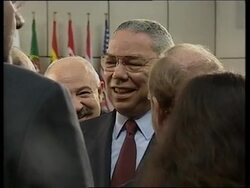BELGIUM: US SECRETARY OF STATE POWELL VISITS NATO HQ News Clip