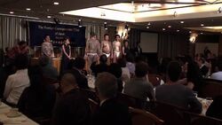 CLEAN: Banned tattoos on full display in conservative Japan News Clip