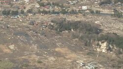 CLEAN: Aerial views of devastation in Japanese coastal towns News Clip