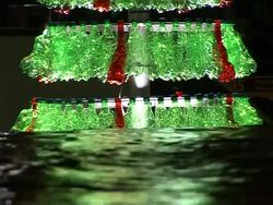 CLEAN: France recycles bottles into Christmas decorations News Clip