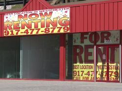 Retail Store For Rent Stock Footage