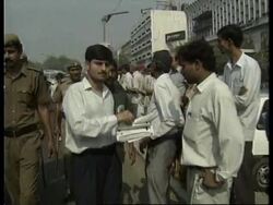 INDIA: NEW DELHI: ANTI-MISS WORLD GROUPS STAGE PROTEST RALLY News Clip