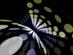 Matrix Circles travel futuristic background HD Stock Footage