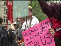 Protests against Wall Street spread across the country Monday as demonstrators marched on Federal Reserve banks and camped out in parks from Los Angeles to Portland, Maine, in a show of anger over the wobbly economy and what they see as corporate greed. News Clip