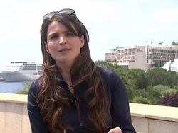 INTERVIEW: Julia Ormond on being proud to be promoting Law and Order: Criminal Intent at the 51st Monte-Carlo Television Festival - Interviews at Monte-Carlo . (Footage by WireImage Video/Getty Images Entertainment Video) Stock Footage