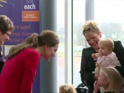 Catherine, Duchess of Cambridge at East Anglia Children's Hospices event News Clip