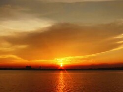 Timelapse sunset Stock Footage