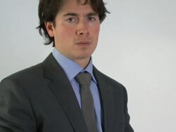 Man holding keys to camera, UK Stock Footage