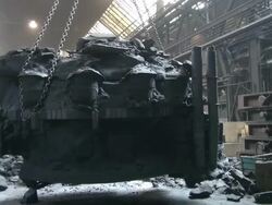 MS Production hall at foundry / Junckerath, North Rhine-Westphalia, Germany Stock Footage