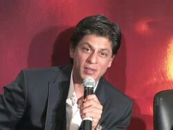 My Name Is Khan Press Conference Stock Footage