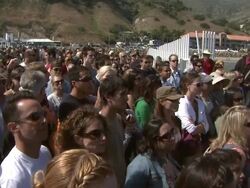 Matthew McConaughey at MaliBLUE Festival, Sponsored by Emergen-C and Surfrider Stock Footage