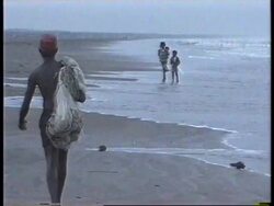 INDIA: CYCLONE HEADS TOWARDS COASTAL AREA OF ANDHRA PRADESH News Clip