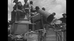 New houses rise where shanties had been in 1950s News Clip