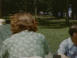 Grant Park Picnic Stock Footage