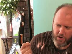 Crooked Fingers Interview (clip 1) Stock Footage