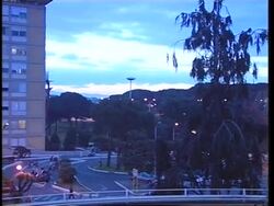 Latest view of hospital and St Peter's square News Clip