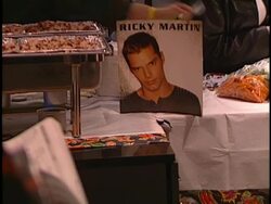 Ricky Martin Virgin CD Party Stock Footage