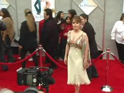 Walt Disney Pictures' 'Ice Princess' Premiere Stock Footage