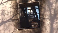 CLEAN : Renewed shelling destroys buildings in Donetsk Ukraine News Clip