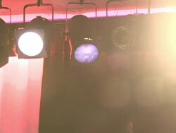 Spotlight on the Stage Stock Footage