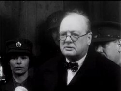 WINSTON CHURCHILL OF News Clip