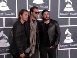 Swedish House Mafia at The 55th Annual GRAMMY Awards - Arrivals 2/10/2013 in Los Angeles, CA.(Footage by WireImage Video/Getty Images Entertainment Video) Stock Footage