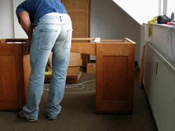 Furniture Assemble Stock Footage