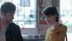 Group of friends enter local record store and look at vintage vinyl albums Stock Footage