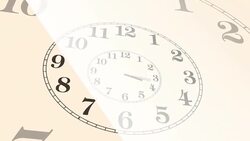 Time Animation Stock Footage