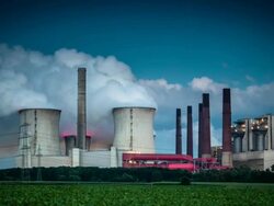 Power Plant Stock Footage