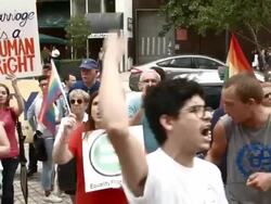 LGBTQ Couples Challenge Florida Ban On Same-Sex Marriage Stock Footage