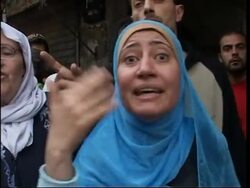 WRAP Refugees flee fighting, UN convoy distributing aid News Clip