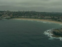 Brokenwood, the 54ft yacht sailed by Sailors with Disabilities in the 2009 Sydney to Hobart Yacht Race. Skippered by David Pescud, Sydney, Australia Stock Footage