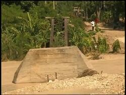 Efforts to recover roads and bridges destroyed by hurricane intensify News Clip