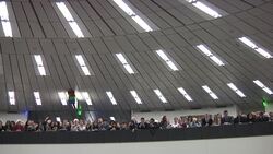 UN Secretary General Ban at Conchita Wurst's performance; comments News Clip