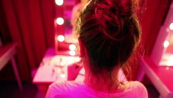 Women and make up Stock Footage