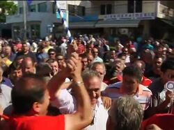 Truck drivers union meets officials after govt issues order to end strike News Clip