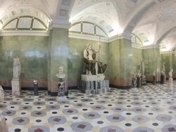 Jupiter Hall fisheye HL 2 Stock Footage