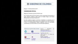 CLEAN : Authorities confirm fugitive Caracas mayor entered Colombia News Clip