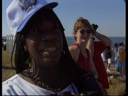 USA: BILL CLINTON WITNESSES SPACE SHUTTLE DISCOVERY LAUNCH News Clip