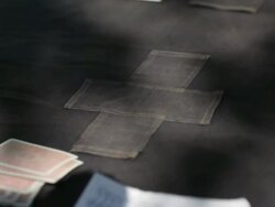 Men playing cards Stock Footage