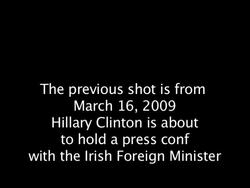 (FILE) 2009 Footage of Anthony Weiner's Wife, Huma Abedin Stock Footage