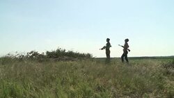 CLEAN : Rebels hide in bunkers as fighting rages on near Donetsk News Clip